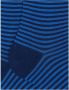 Gallo Royal Blue Windsor Stripe Cotton Socks Blue Heren - Thumbnail 4