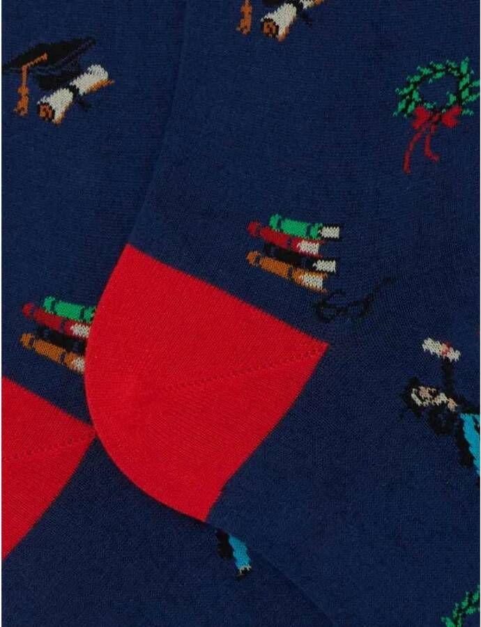 Gallo Stijlvolle Sokken Blauw Heren