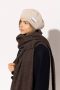 Ganni Baret met logo Beige Dames - Thumbnail 3