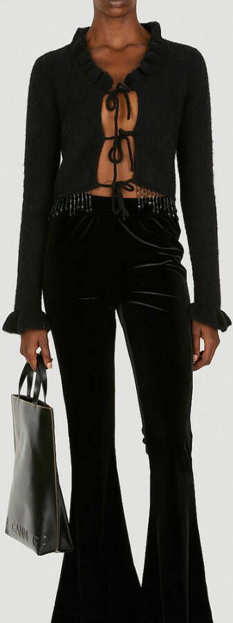 Ganni Vest Zwart Dames