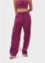 Ganni Gerecyclede Polyester Suiting Broek Purple Dames - Thumbnail 2