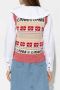 Ganni MultiColour Sweaters met Logo Wool Mix Vest Multicolor Dames - Thumbnail 10
