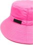 Ganni Pink Recycled Tech Bucket Hat Roze Dames - Thumbnail 4