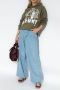 Ganni Oversized Hoodie met dierenprint en zak Green Heren - Thumbnail 2