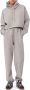 Ganni Grijze Hoodie met Ingedrukt Logo Gray Dames - Thumbnail 4