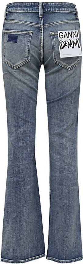 Ganni Jeans Blauw Dames