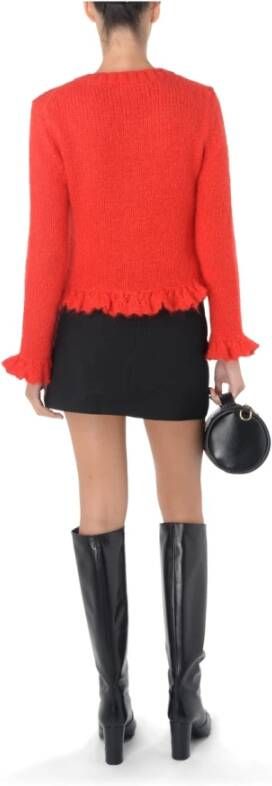Ganni Knitwear Rood Dames