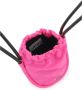 Ganni Gerecyclede Satijnen Knopen Mini Tas met Leren Handvatten Pink Dames - Thumbnail 6