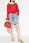 Ganni Mohair cardigan Rood Dames - Thumbnail 3