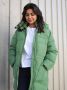 Ganni Winter jas Groen Dames - Thumbnail 2