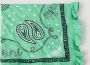 Ganni Gerimpeld sjaal Green Dames - Thumbnail 4