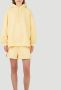 Ganni Anijsgeel Oversized Hoodie EcoLife Yellow Dames - Thumbnail 4