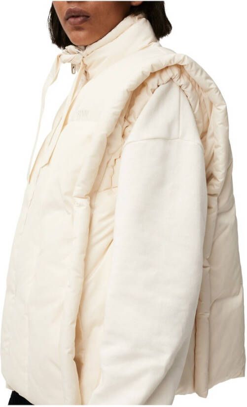 Ganni Vest Beige Dames