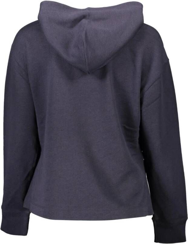 Gant Blauwe Dames Sweatshirt met Capuchon Blauw Dames