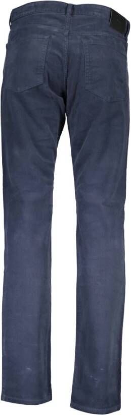 Gant Blauwe Katoenen Jeans & Broek 4 Zakken Blauw Heren