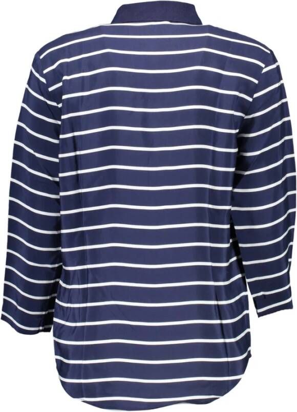 Gant Blauwe Polo voor Dames Blauw Dames
