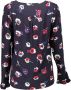 Gant Blauwe Dames Trui Lange Mouw Multicolor Dames - Thumbnail 2