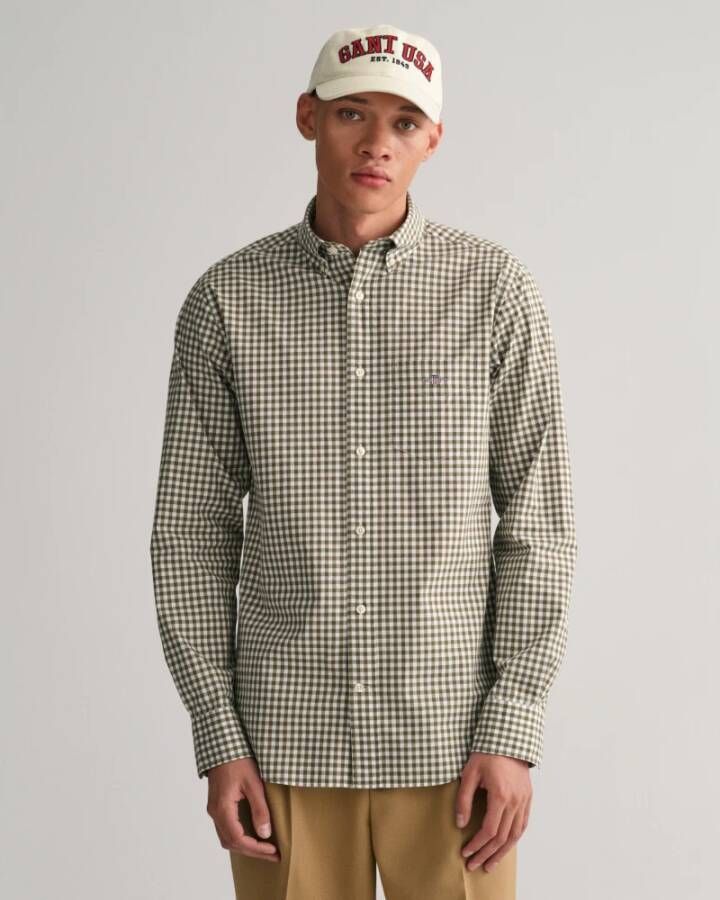 Gant Casual Shirts Beige Heren