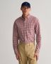 Gant Overhemd met lange mouwen REG POPLIN GINGHAM SHIRT met logoborduursel op borsthoogte - Thumbnail 2