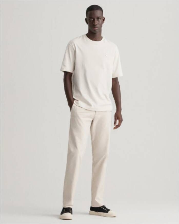 Gant Hallden Tech Prep Chinos Putty Beige Heren