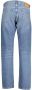 Gant Blauwe Katoenen Jeans Pant Vervaagd Effect Logo Blue Heren - Thumbnail 2