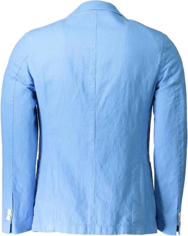 Gant Formal Blazers Blauw Heren
