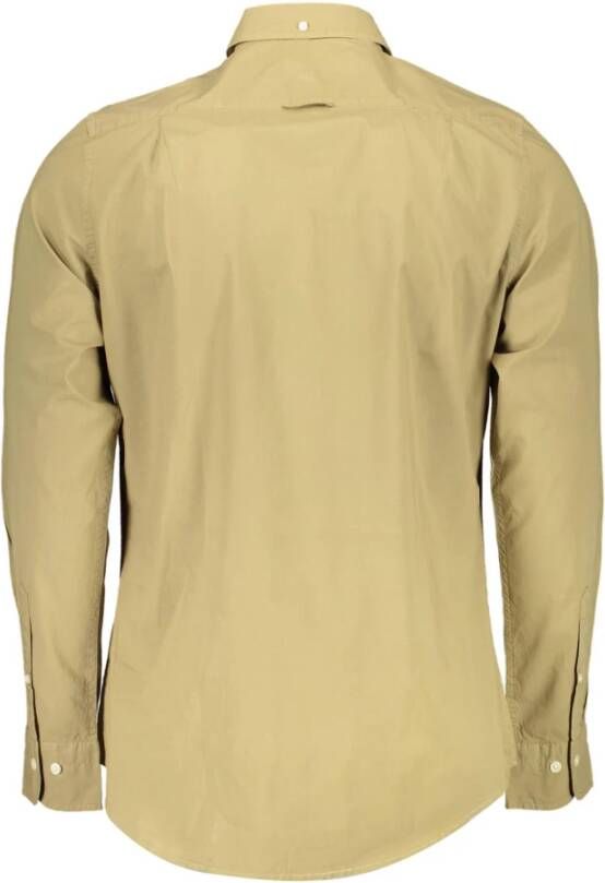 Gant Green Shirt Groen Heren