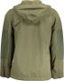Gant Groene Katoenen Sportjas met Capuchon Green Heren - Thumbnail 2