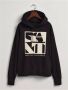 Gant Hoodie met urban stijl Blue Dames - Thumbnail 4