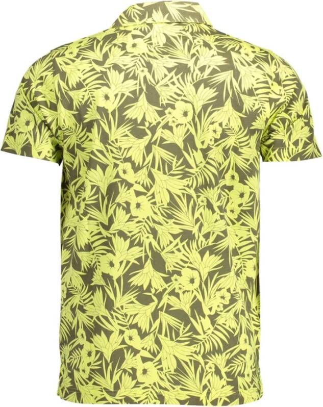 Gant Klassiek Logo Polo Shirt Geel Heren