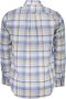 Gant Lichtblauw Katoenen Overhemd Regular Fit Korte Mouwen Multicolor Heren - Thumbnail 2