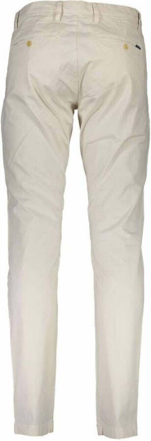 Gant Men`s Beige Trousers Wit Heren