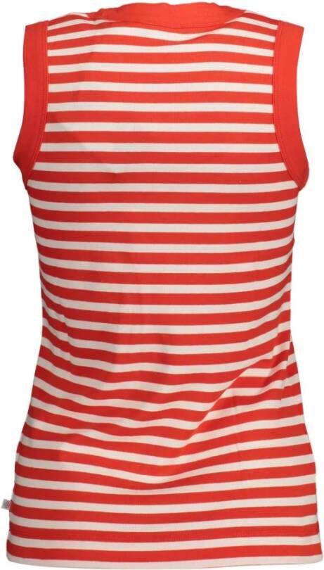 Gant Mouwloos topje Rood Dames