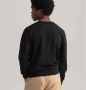 Gant Origineel C-hals sweatshirt Zwart Heren - Thumbnail 9