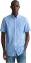 Gant Short Sleeve Overhemd Linnen Lichtblauw Blauw Heren - Thumbnail 6