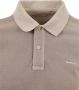 Gant Sunfaded Pique Polo Shirt Beige Heren - Thumbnail 3