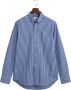 Gant Overhemd met lange mouwen Regular Fit Gingham Poplin Overhemd slijtvast easy care geruit - Thumbnail 4