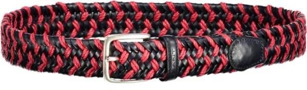 Gant Rode Leren Riem met Metalen Gesp Rood Heren