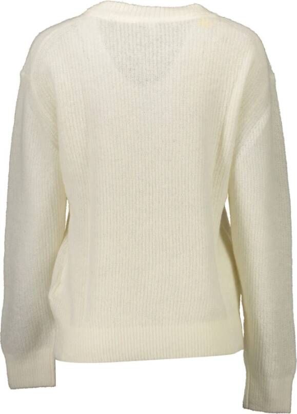 Gant Round-neck Knitwear Wit Dames