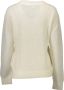Gant Witte Dames Trui Ronde Hals Logo White Dames - Thumbnail 2