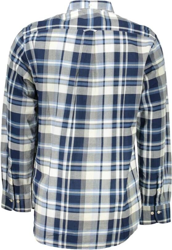 Gant Shirt Blauw Heren