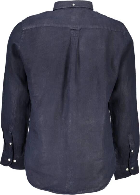 Gant Overhemd Blauw Heren