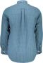 Gant Blauw Katoenen Overhemd Regular Fit Button Down Kraag Blauw Heren - Thumbnail 2