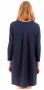Gant Blauwe Polyester Jurk Korte Mouwen Ronde Hals Blauw Dames - Thumbnail 3