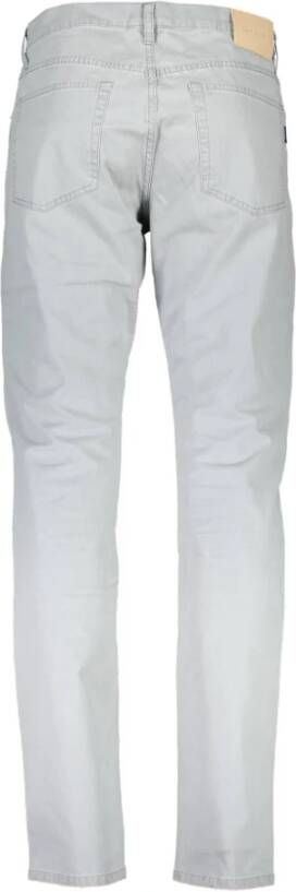 Gant Slim-fit Trousers Grijs Heren