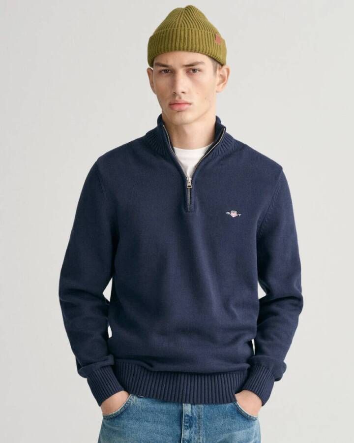 Gant Stijlvolle Pullover Blauw Heren