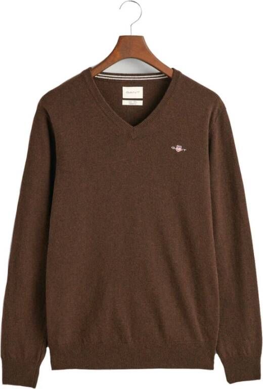 Gant Stijlvolle Pullover Bruin Heren