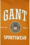 Gant Sweater O-Hals Okergeel Oranje Heren - Thumbnail 3
