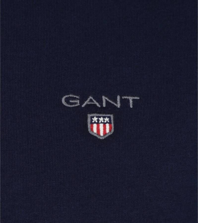 Gant T-Shirt Original Blauw Heren