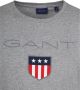 Gant T-shirt SHIELD Grote merkprint - Thumbnail 4